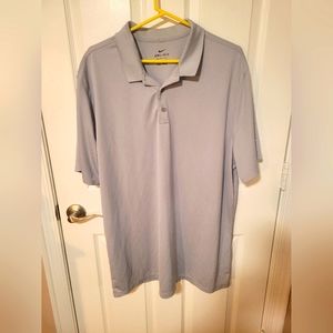 GOLF T-SHIRT NIKE Dri-Fit Polo XXLarge Grey Color